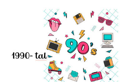 1990-tal: Skinksallad (på rökt kyckling) med tyrolersås och kokt ris