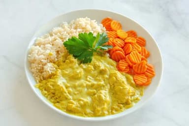 Specialkost Jodfri - Kycklingcurry Universalrätt med morötter*