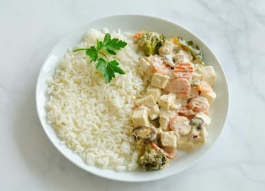 2. Specialkost Proteinreducerad - Thaigryta med tofu och ris*