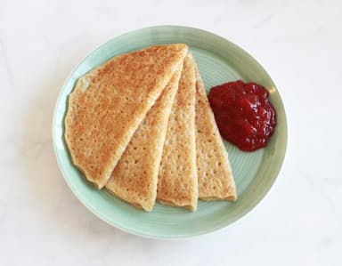 Vegan - Pannkaka med pannkakssylt