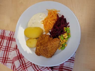 Fiskpanett  remouladsås  potatis