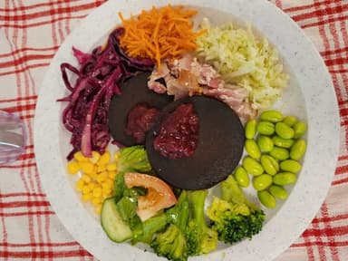 Blodpudding bacon lingonsylt