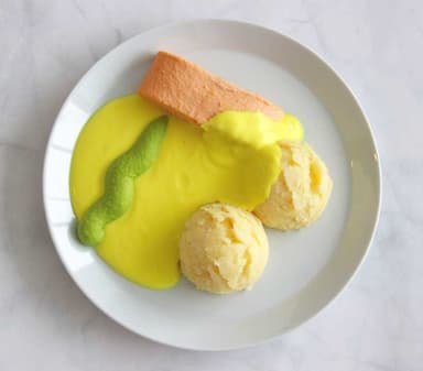 Laxtimbal med citrussås*
