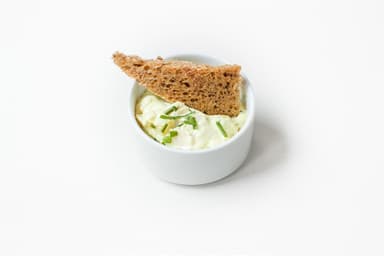 Kalkon- och curryröra med bröd