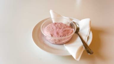 20. Hallonmousse