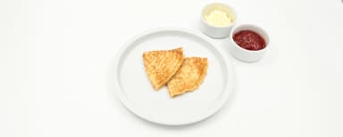 Pannkakor, sylt, grädde, Aprikossmoothie