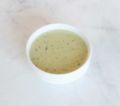Fisk- och räksoppa med sparris