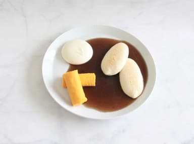 Kycklingtimbal med pepparsky, ristimbal och morotstimbal*