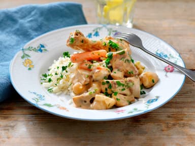 Coq au vin med potatispuré